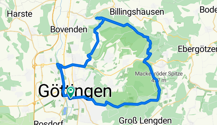 Mittlere Router Göttinger Wald