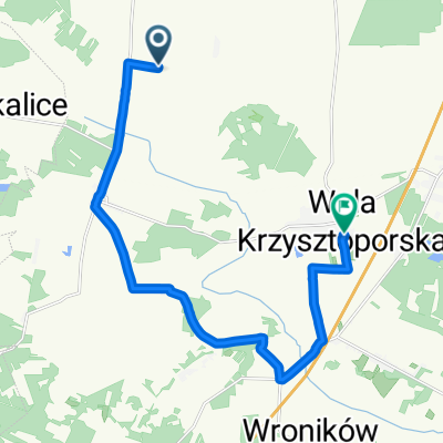 Unnamed Road do Kościuszki 29, Wola Krzysztoporska