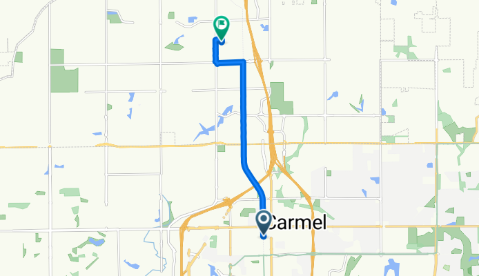 3 Monon Blvd, Carmel to 16350 Trace Blvd N, Westfield