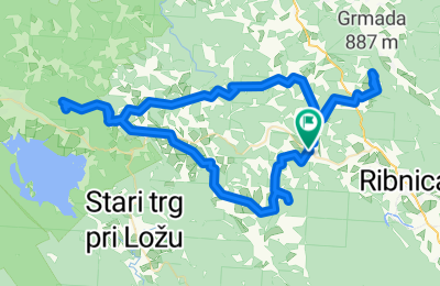 Route in der Bikemap App öffnen