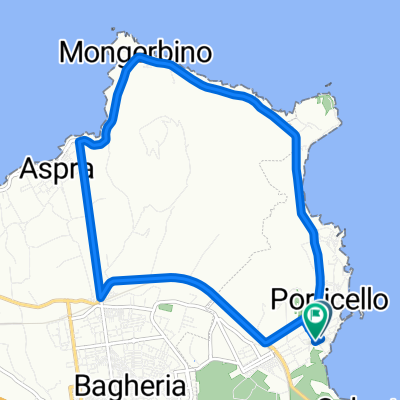 Da Via Michelangelo Buonarroti 49, Santa Flavia a Via Michelangelo Buonarroti 6B, Santa Flavia