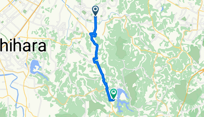 Gakuen-dori Street, Ichihara to 151-8, Saraki, Nagara, Chosei-Gun