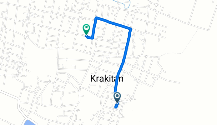Jalan Batilan, Kecamatan Bayat to Karangmojo, Kecamatan Kalikotes