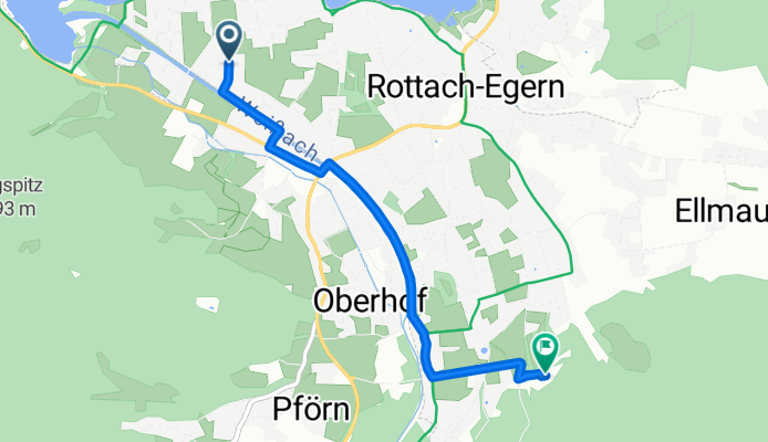 Lärchenstraße 7, Rottach-Egern nach Wallbergstraße 28, Rottach-Egern
