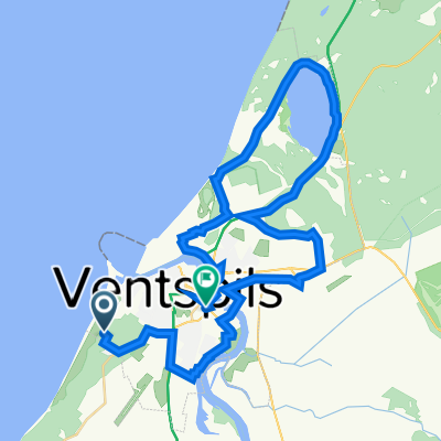 40km apkārt Ventspilij