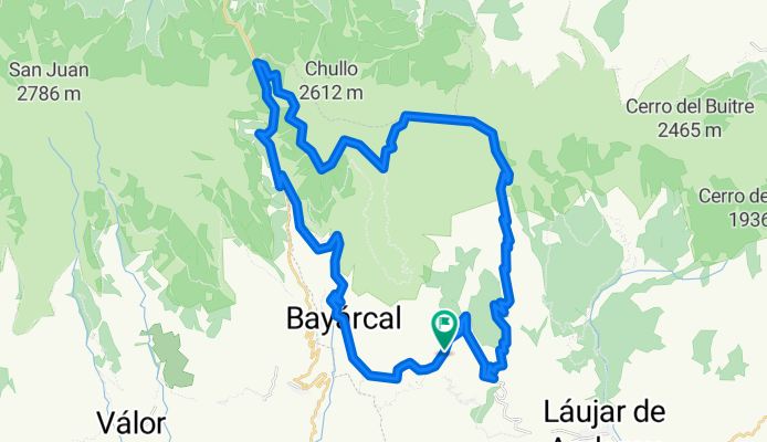 Paterna del Río - Puerto de la Ragua (por las Minas de la Gabiarra)
