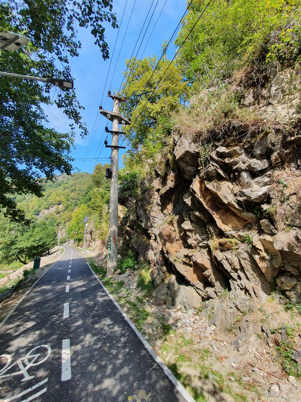 Traseu marcat cicloturistic Brezoi