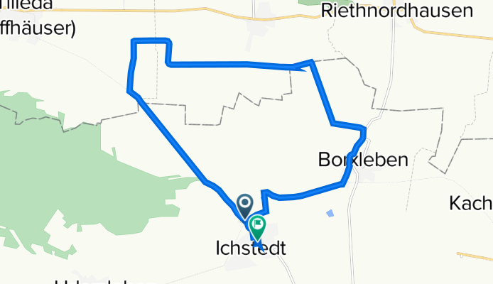 Tilledaer Straße 77A, Ichstedt nach Dorfgraben 25A, Ichstedt