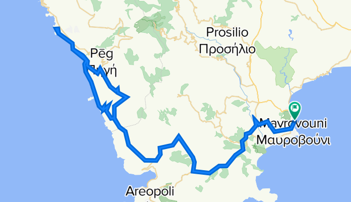 Gytheio Stoupa and back
