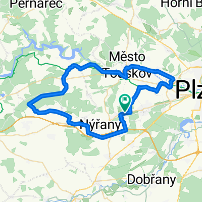 Tlučná-Vochov-Malesice-Hracholusky-Tlučná