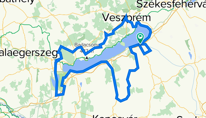 Sorház utca 42, Siófok to Sorház utca 42, Siófok