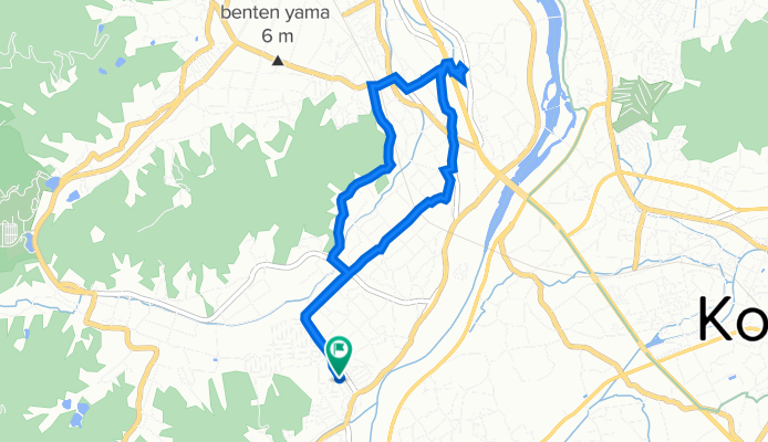 Open this route in Bikemap Web