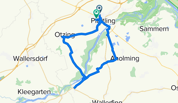 Doktor-Kiefl-Straße 10, Plattling nach Bahnhofplatz 6, Plattling