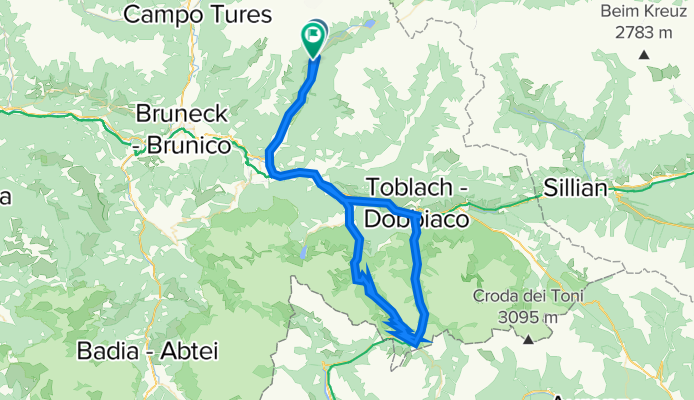 Antholz Mittertal 117, Rasen-Antholz nach Lorenz Leitgeb Straße, Rasen-Antholz