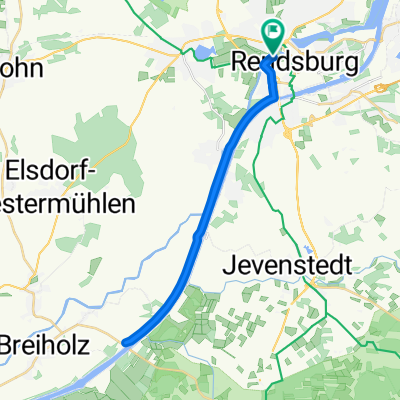 Radstrecke Volks- und Sprinttriathlon