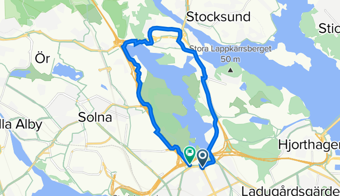 Brunnsviken runt