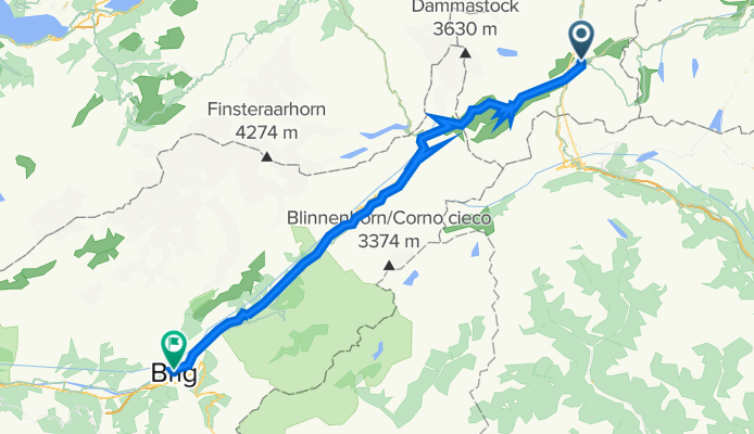 Andermatt - Brig