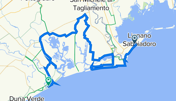 Lignano nach Caorle