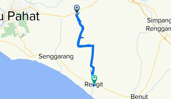 Jalan Wira Jaya 4 3, Parit Raja to Rengit