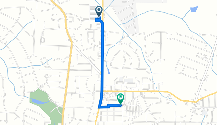 803 New Franklin Rd, LaGrange to 118 Commerce Ave, LaGrange