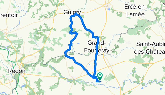 De 4 Le Feuillay, Derval à 4 Le Feuillay, Derval