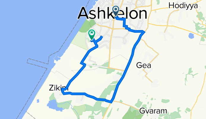 צפניה 56, אשקלון to שני אליהו 5, אשקלון