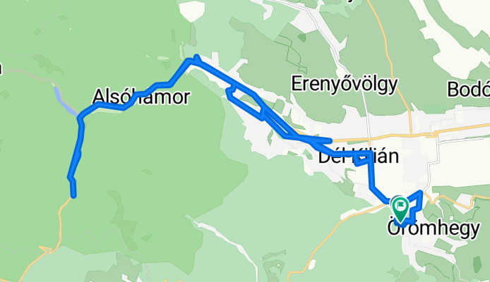 Komlóstető-Lillafüred-Komlóstető