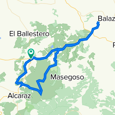 VIA VERDE Sª ALCARAZ-LA PAELLA-ARQUILLO-CERRO BLANCO-VARIANTE-PEÑASCOSA-CORTES-ROBLEDO