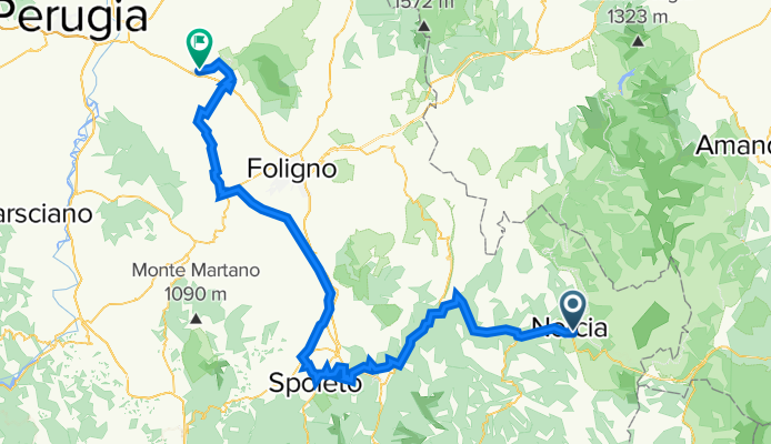 Norcia-Assisi