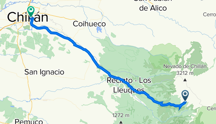 De Unnamed Road, Pinto a Blanco Encalada 155, Chillan