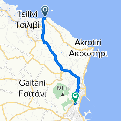 Agiou Isidorou, Zakinthos to Koutouzi 88, Zakinthos