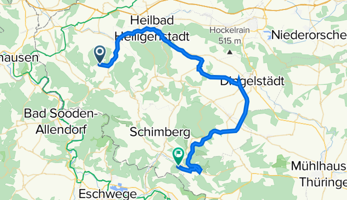 Hauptstraße 8, Röhrig nach Unnamed Road, Lengenfeld unterm Stein