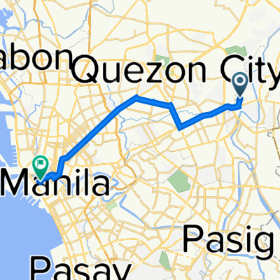Marikina to Intramuros