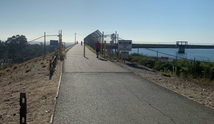 Photo 2 of the Bikemap route "Scripps Lake Dr, San Diego: Miramar Lake Circle"
