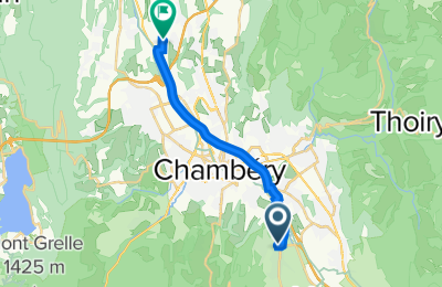 Route in der Bikemap App öffnen