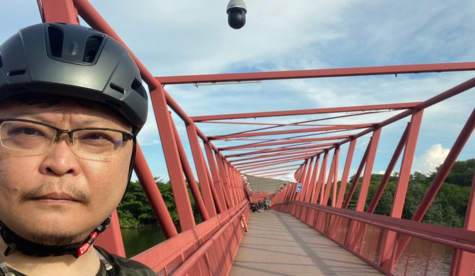 Photo 1 of the Bikemap route "Punggol Park Connector, Punggol to 11 Paya Lebar Road, Geylang"