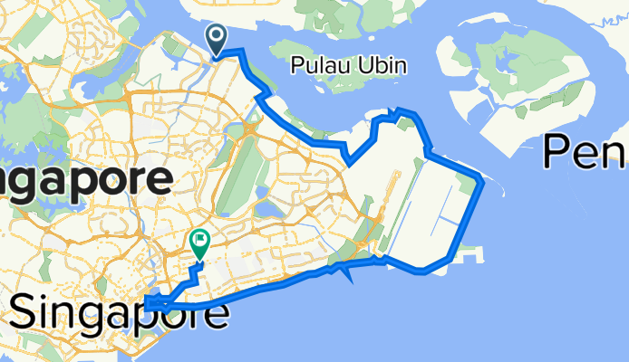 Punggol Park Connector, Punggol to 11 Paya Lebar Road, Geylang