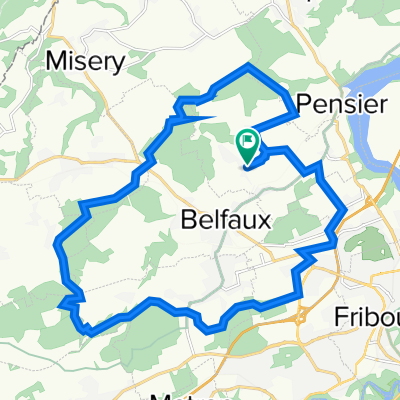 Route des Riaux 6, La Sonnaz nach Route des Riaux 6, La Sonnaz