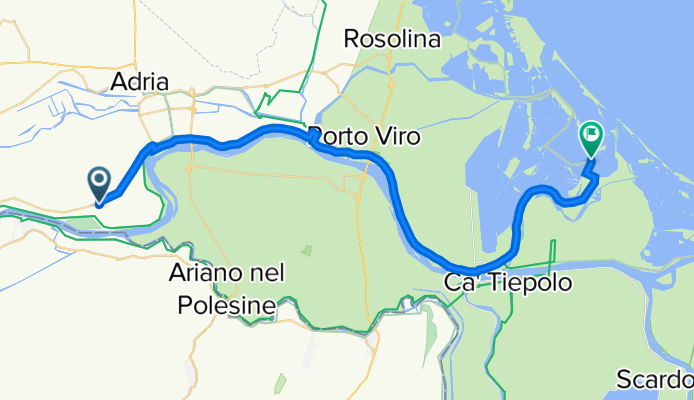 Da Via Giacomo Matteotti 2A, Papozze a Unnamed Road, Porto Viro