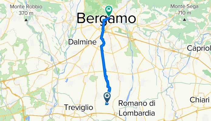 Da Via Don E. Casali 149, Pagazzano a Bergamo