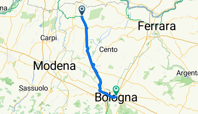 e) 04 BO Ciclovia del Sole 2, Mirandola (FS)- Bologna