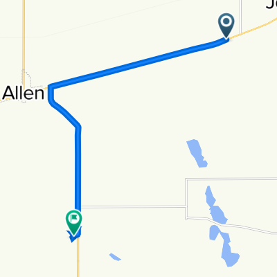 Route to Arkansaw Road 7091, Allen