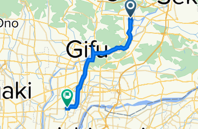 Route in der Bikemap App öffnen