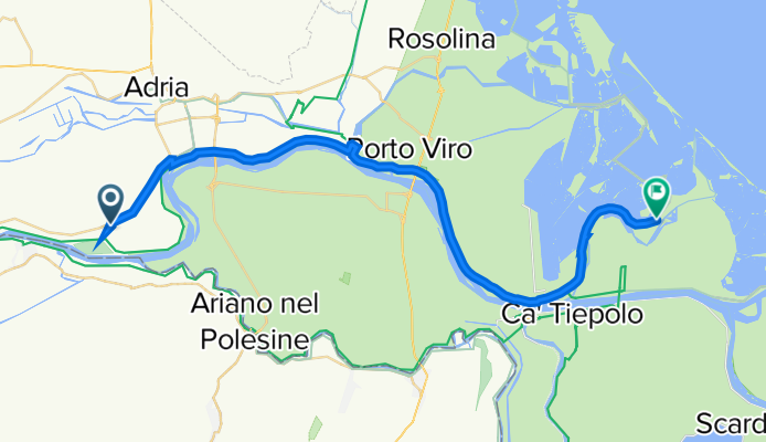 Da Via Aldo Moro 2, Papozze a Unnamed Road, Porto Viro