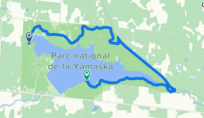 Parc Yamaska, Roxton Pond to Unnamed Road, Saint-Joachim-de-Shefford