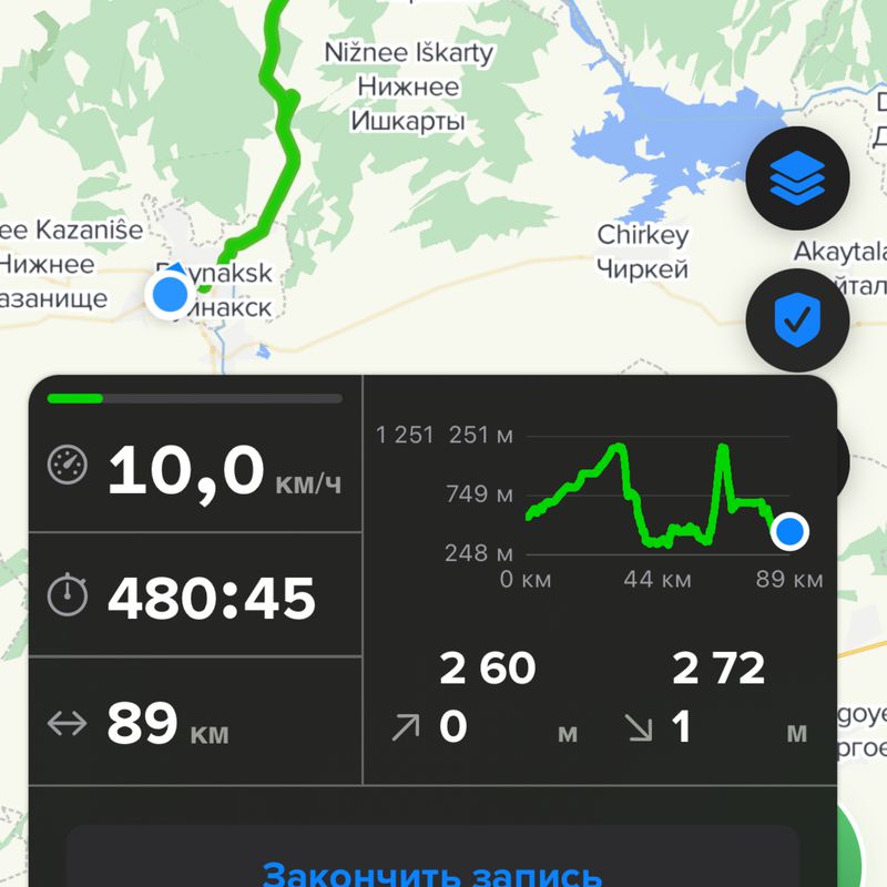 Маршрут в Микрорайон Дружба, 34/1, Буйнакск