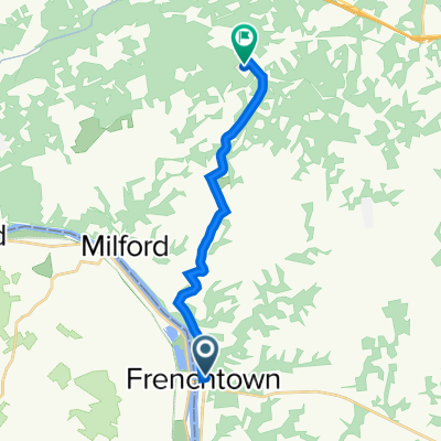 27 Second St, Frenchtown to 360 CR-579, Milford