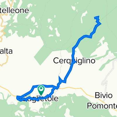 Da Via del Torrione 15, Collazzone a Via Cialdini 12, Collazzone