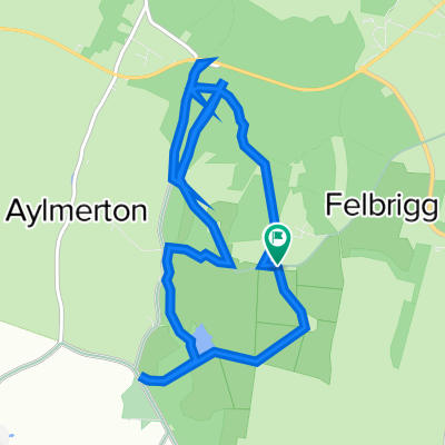 Felbrigg Park, Metton, Norwich to Felbrigg Park, Metton, Norwich