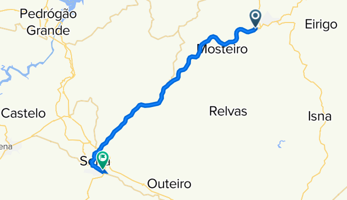 De N 238, Oleiros a Rua do Cabeço B, Sertã